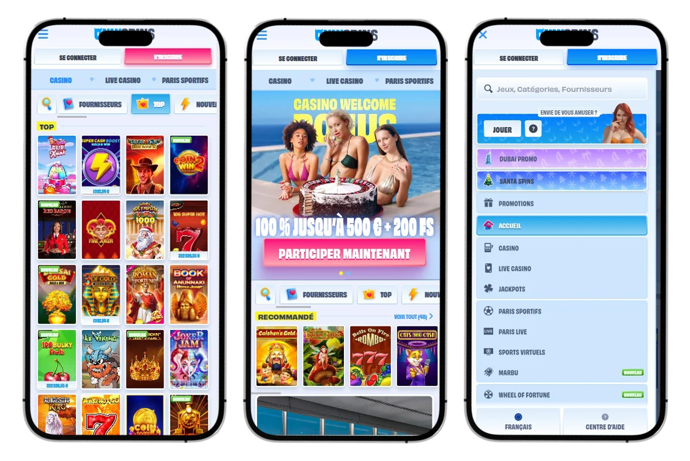 Version mobile et application